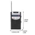 thumbnail image 3 of Radios Portable Am Fm,Am Fm Radio Portable Fm Two- Vintage Radio Mini Retro Portable Radio Am Fm Radio Built-In Speaker Am Fm Radio,Portable Radio Am Fm,Fm Radio Portable, 3 of 9