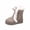 Khaki, variant on Pisexur Snow Boots Womens Winter Ankle Boots Ladies Warm Fur Lined Booties Thickening Shoes Shoelaces Flat Sneakers Outdoor Booties Black,40