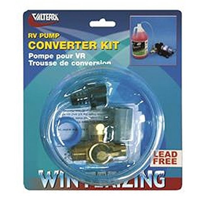 Valterra RV Trailer Pump Converter KIT LF CD Water System Antifreeze Pump Converter 97