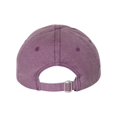 thumbnail image 3 of Sportsman Pigment-Dyed Cap, Adjustable, Wine, 3 of 3