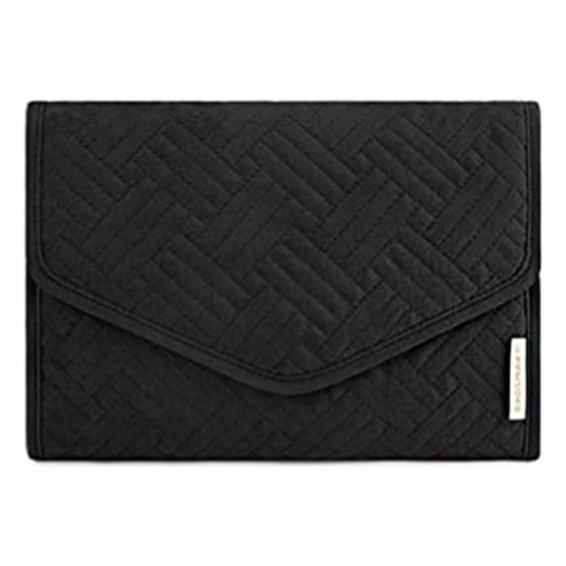 Decodeary Bijoux Organisateur Rouleau Bijoux Porte-Sac Multifonction Noir