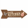 thumbnail image 2 of SignMission P-ARROW8-999899 24 Po Signe Flèche de Cuisine de Campagne, 2 of 4