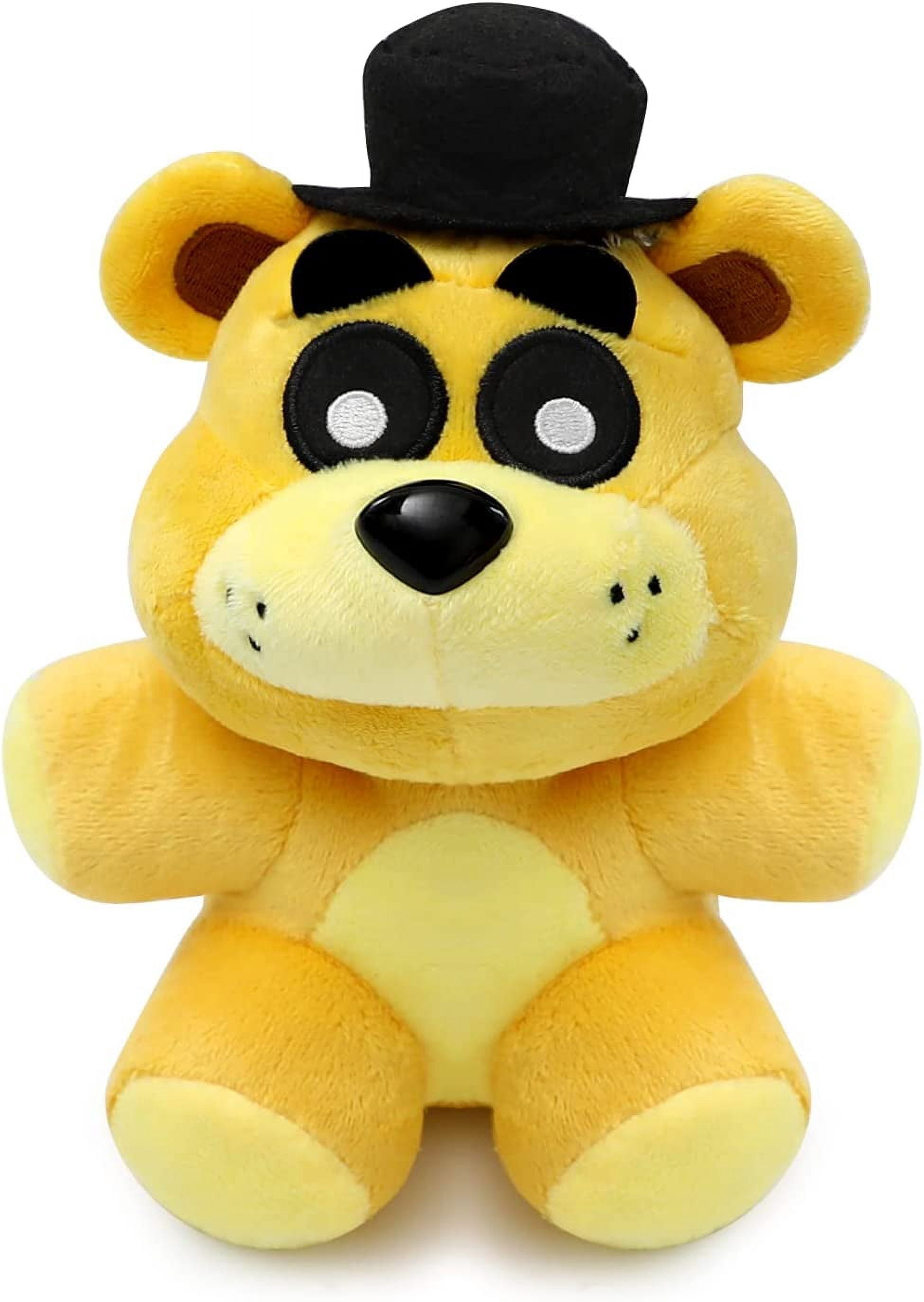 Golden Freddy Plush 6.5",Five Nights Bonnie Foxy Chica Springtrap Glamrock Freddy Stuffed Plushies at Freddy's ,FNAF Golden Bear Animal Plushies Action Figure Toys Gift for Kids,FNAF Fans