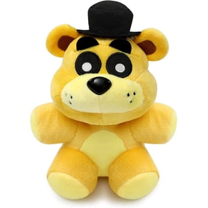 Golden Freddy Plush 6.5",Cinq nuits Bonnie Foxy Chica Springtrap Glamrock Freddy en peluche farcie chez Freddy,FNAF En peluche d'ours d'or Action Figurine Jouets Cadeau pour les enfants,FNAF Ventilateurs