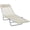 Beige, variant on Outsunny Adjustable Lounge Chair