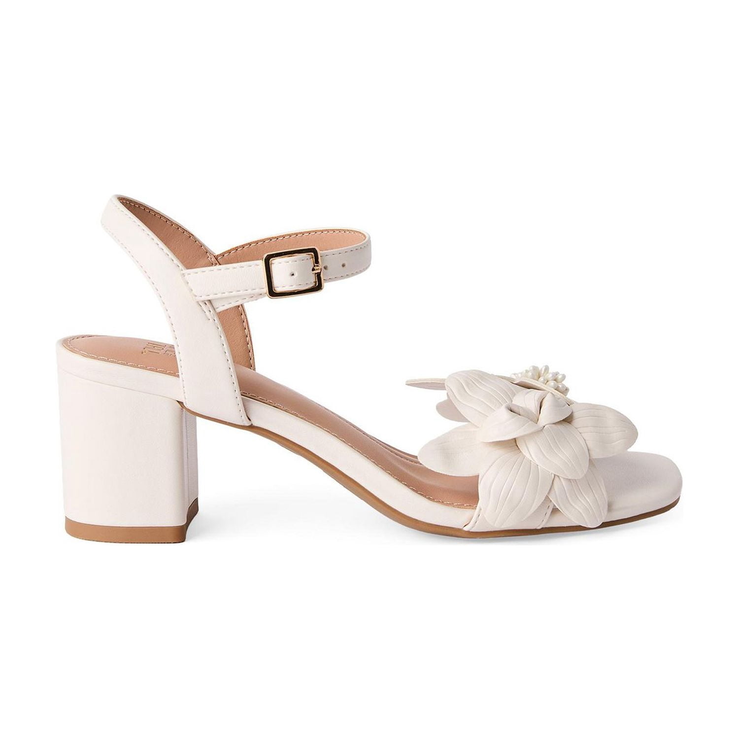 Time and Tru Women's Floral Heels