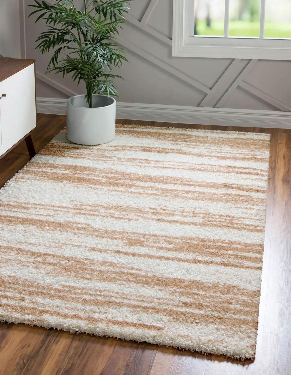 ECARPET Sirius Contemporary/Modern, Plush & Shags Area Rug for Living Room, Bedroom, Dining Room, Entrance, Hallway and More.