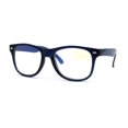 thumbnail image 1 of Boys Plastic Horn Rim Blue Light Blocking Computer Glasses Blue, 1 of 3