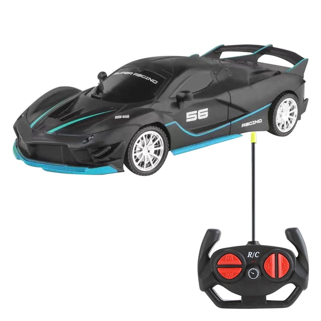 NAOJIE Voiture de Course Télécommandée Sans Fil à Grande Vitesse pour Dérive et 2,4 GHz, Adaptable à Divers Terrains - Noir - B, Course Télécommandée, Voitures Télécommandées, Jouets pour Garçons 6-8 Ans