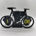 thumbnail image 5 of TIMIFIS Home Decor Home & Kitchen Retro European Bicycle Style Page Turning Clock Creative Desktop Clock Fashion Ornaments Decorative Clock Aesthetic Room DecorFall s, 5 of 5