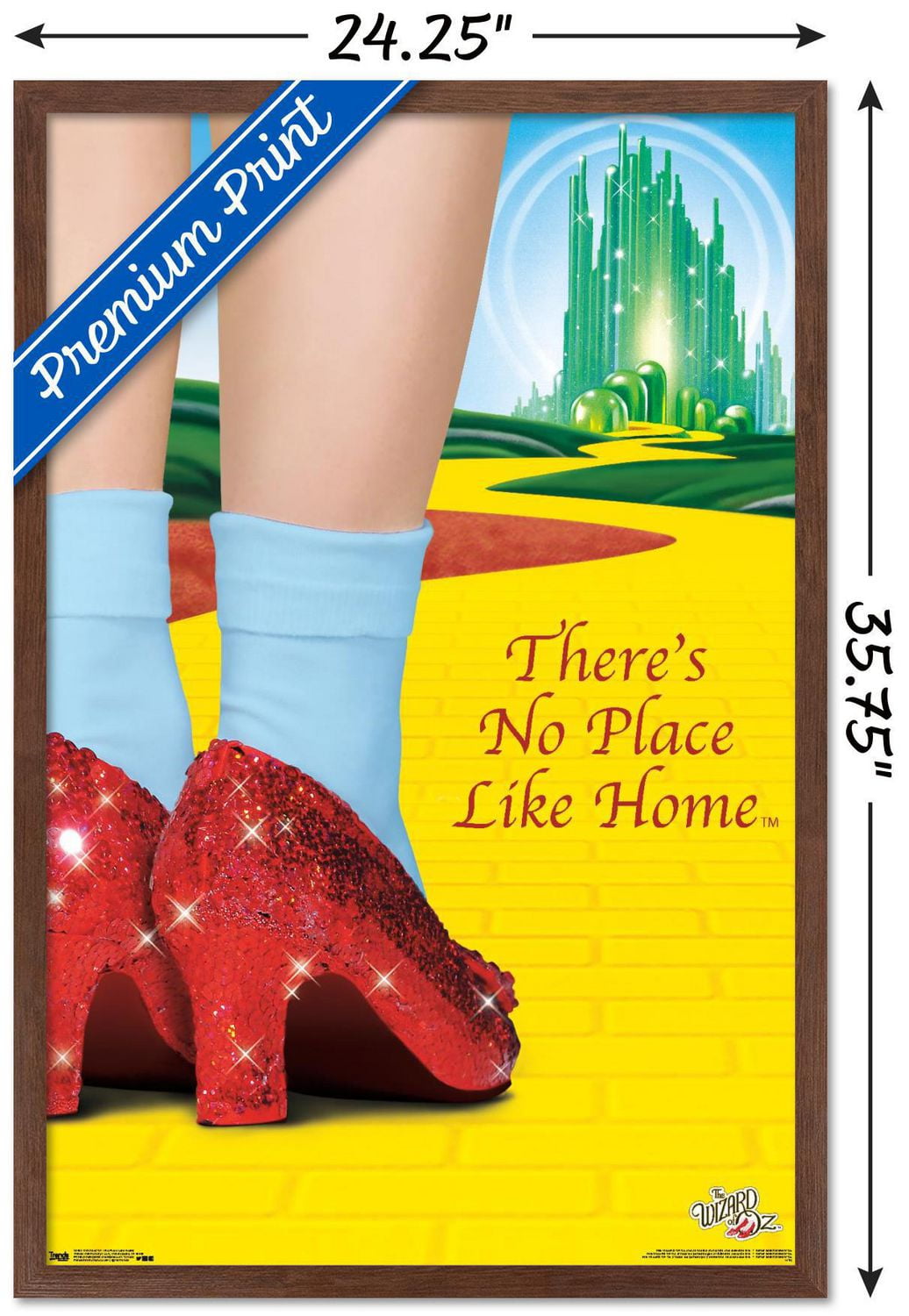The Wizard Of Oz - No Place Like Home Wall Poster