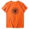 thumbnail image 3 of T-Shirt à Manches Courtes à Col Rond et Manches Courtes pour Femme, 3 of 5