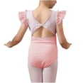 thumbnail image 4 of Timegard Girls Clothes Baby Toddler Ruffle Cap Sleeve Mesh Rompers Dance Costume Cute Comfy Fitting, 4 of 4