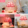 thumbnail image 4 of LSLJS Lampe de Table Ajustée Fleur Lampe de Bureau Déco Maison Saint-Valentin Éclairage LED Mariage Fleur Immortelle Cadeau Lampe de Table, Lampe de Bureau, 4 of 7