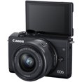 thumbnail image 3 of Canon EOS M200 avec Trousse d'Objectif 15-45 mm avec Adaptateur d'Objectif + Plus - Modèle International, 3 of 6