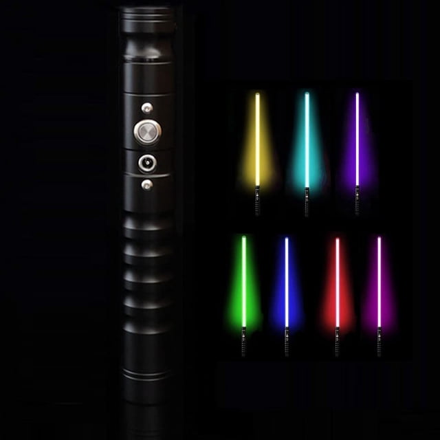 LED 7 Color Cosplay Sword Toy With Sound Effects, Metal Handle, PVC Blade, Long Service Life, Best Choice For Collection And Gifts