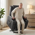 thumbnail image 2 of HOMCOM Fauteuil Inclinable Releveur avec Télécommande, Noir, 2 of 10