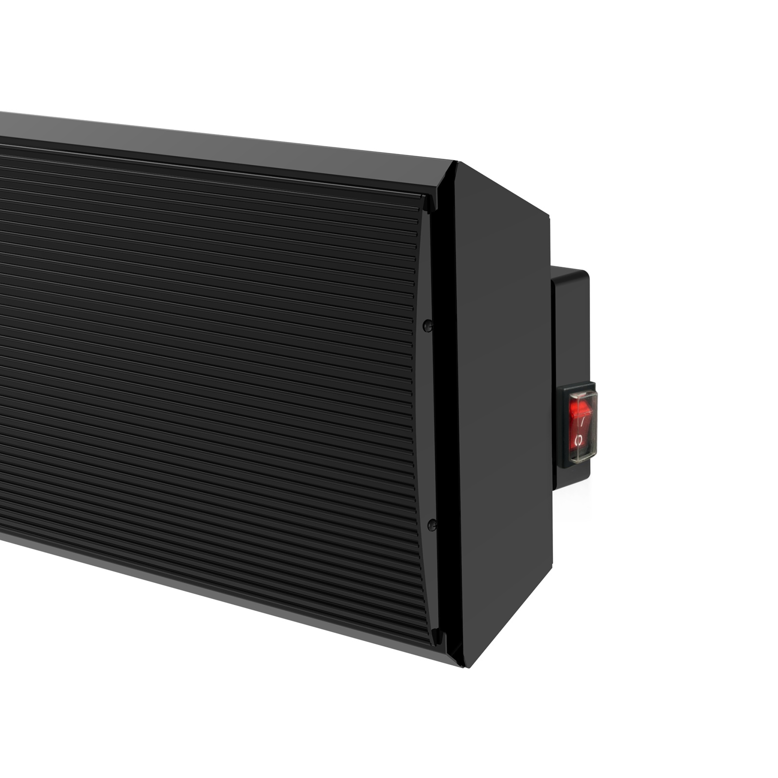 Wexstar Ultra 1500W Black Wall/Ceiling Infrared Heater with ON/OFF Switch