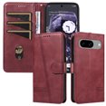 thumbnail image 1 of Phone Case for Google Pixel 8 5G Magnetic PU Leather Card Slots Durable Wallet Cover, 1 of 5