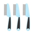 thumbnail image 2 of Flea Comb for Dogs and Cats, Flea Face Comb Stainless Steel Pet Lice Comb Remove  and Flea Eggs, Fine Tooth Tear Stain Remover Metal Comb Flea Comb for Dogs, 2 of 8