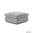thumbnail image 3 of The Magic Home Cloud Modular Linen Sectional Sofa, Light Gray, 3 of 6