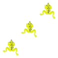 thumbnail image 3 of QualitChoice False Bait Surface Lure Low-Resistant Strong Toughness Steel Wire Baffle Bionic Fishing Tools Simulated Fish Scale Pattern Fluorescent Yellow 3Set, 3 of 6