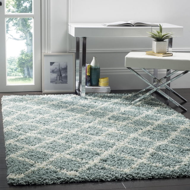 Safavieh Dallas Jerrie Tapis Géométrique Shag
