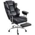 thumbnail image 1 of HOMCOM Office Chair, 400 lbs Big and Tall Desk Chair with Shaped Foam, 1 of 10