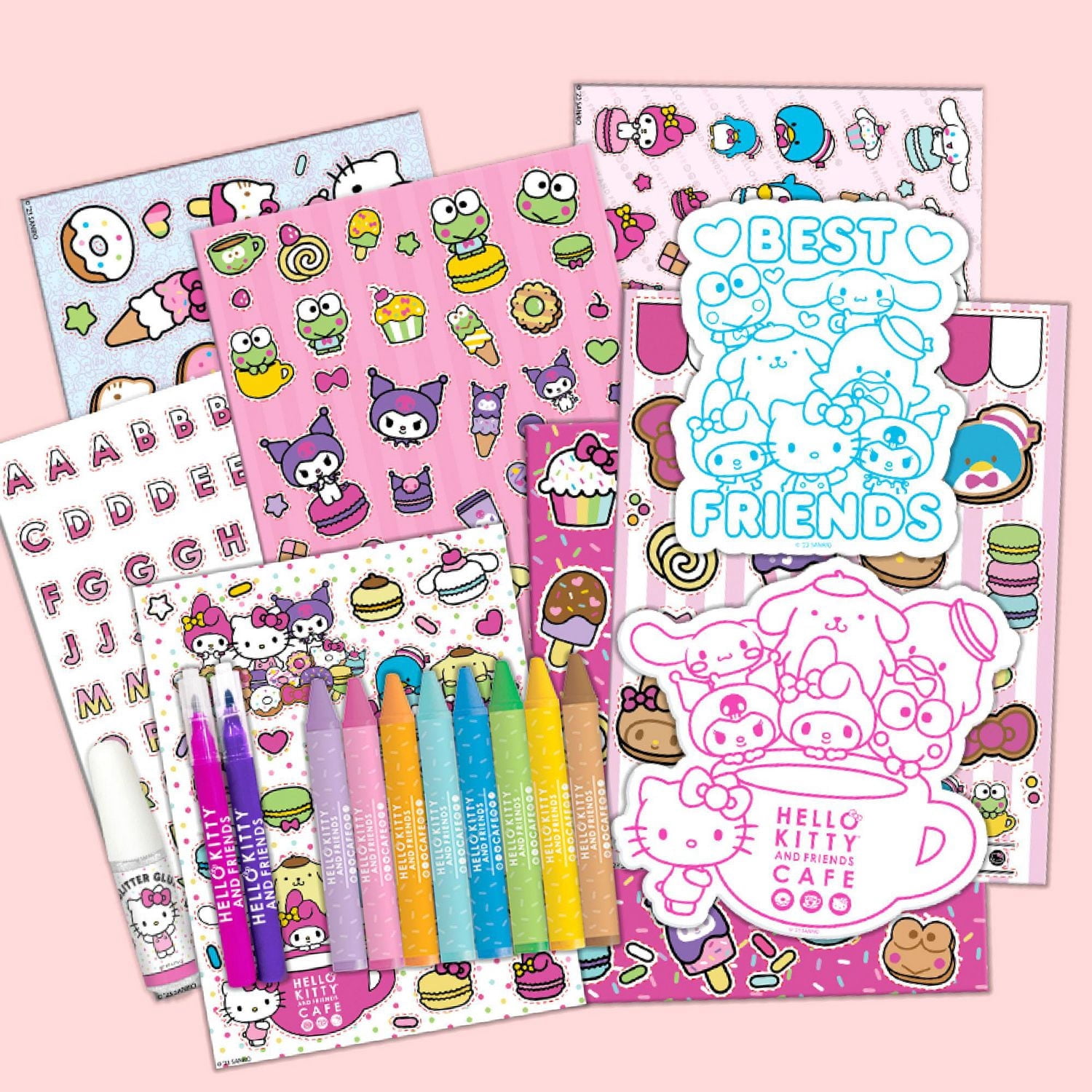 Kit de créativité café Hello Kitty et ses amis