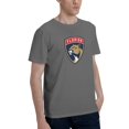 thumbnail image 2 of Florida Panthers T-Shirt de Base à Manches Courtes pour Hommes, Gris Chiné Foncé, Très Grand, 2 of 5