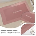 thumbnail image 4 of Suncoda Bathroom Rugs, Diatomaceous Bath Rug,Super Absorbent Quick Dry,Rubber Backing Non Slip ,Washable Bathroom Floor Mats, Shower Rug for in Front of Bathtub,Shower Room (16X24In), 4 of 8