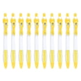 thumbnail image 1 of 10 Pcs Stylo Rouleau Gel Rétractable en Ruban Sensibilisation au Cancer du Sein Stylo Ruban Pointe Stylos Cancer du Sein Stylos à Bille Gel en Plastique pour Femmes Cadeau 10 ml, 1 of 4