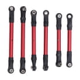 thumbnail image 2 of 6Pcs RC Car Rod - Aluminum Alloy RC Car Steering Tie Rod, Enhances Performance, Temperature Resistant, for Slash Remote Controlled Car, 2 of 7