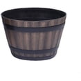 thumbnail image 1 of Pot de Fleurs en Baril de Whisky en Résine, Jardinière Ronde pour Intérieur et Extérieur, Jardin, Cour, Patio, 1 of 5