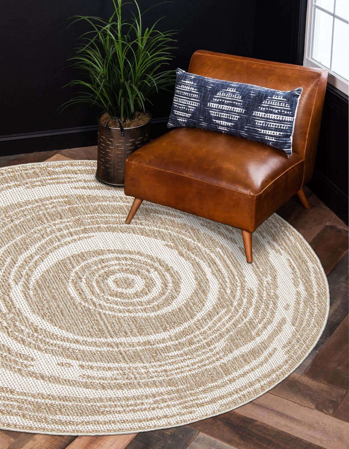 Tapis ECARPET Style Jute pour Chambre à Coucher, Salon