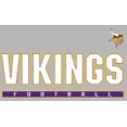 thumbnail image 2 of NFL Minnesota Vikings Texte Bloc Sport-Gris Moyen Molleton à Col Rond, 2 of 4