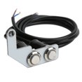 thumbnail image 2 of ANGGREK Handlebar Headlight Switch, Stainless Steel Fog Light ON OFF Switch Safe Protections Universal Rustproof Waterproof For ATV Electric Bike  , 2 of 8