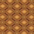 thumbnail image 1 of Ahgly Company Machine Washable Indoor Square Transitional Neon Orange Area Rugs, 4' Square, 1 of 7