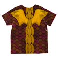 thumbnail image 2 of Halloween Red Dragon Costume All Over Toddler T Shirt, 2 of 2