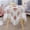 White #35, variant on Tablecloth Cloth Household Coffee Table Table Cloth Air Conditioner Cover Towel Small Round Table Gauze Embroidery Lace