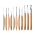 thumbnail image 1 of 11Pcs Crochet Hooks 3.0Mm-12Mm Single Head Crocheting Knitting Hooks Crochet Needles, 1 of 6