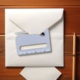 thumbnail image 4 of Envelope Opener Letter Opener Envelope Slitter Mail Opener Tool Package Opener Cutter Wrapping Paper Cutter With Concealed Blade, 4 of 5