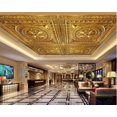 thumbnail image 3 of 3D Gold Artisan Ceiling/Floor Paper SKU# WAL0251, 3 of 7