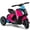 Pink, variant on Gymax Kids Ride on Motorcycle 6V Battery Powered 3 Wheel Motorbike w/ Music Horn Pink
