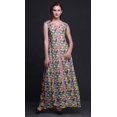 thumbnail image 2 of Bimba Robe Longue Florale pour Femme, Fête, Col en V, Fente avant, Sans Manches, Maxi - X-Grand, 2 of 5