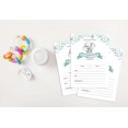 thumbnail image 3 of Inkdotpot 30 Style à Remplir Cartes d'Invitation de Shower de Bébé Bébé Éléphant Neutre Quant au Genre Invitations Vierges, 3 of 7