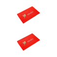 thumbnail image 2 of Baohd Durable And Long-lasting Entrance Mats Non- for Slip For All Seasons For Indoor And Outdoor Polyester Non-Slide Door Mat bird bright red base 2Set, 2 of 6