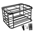thumbnail image 4 of S SERENABLE Bike Rear Basket Container Bicycle Storage Basket for Shopping Travel Hiking 44cmx34cmx25cm, 4 of 9