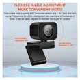 thumbnail image 4 of USB Webcam 2k Full HD Web Camera With Microphone Web Cam For PC Computer Laptop Live Broadcast Mini Camera ,Easy to Install, 4 of 7