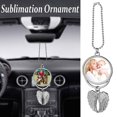 thumbnail image 3 of Angel Alloypendant Car Pendant Can Hold Photo Gift Decorations, 3 of 8
